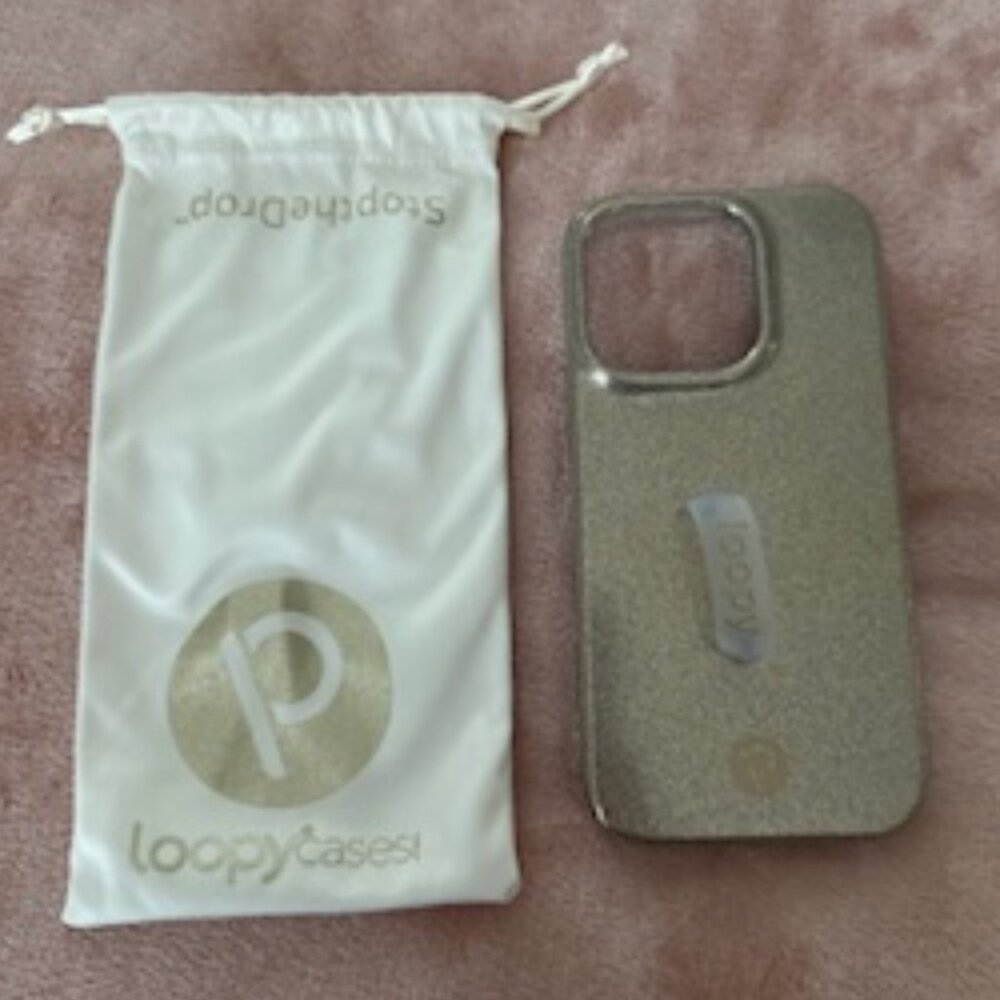 Loopy Case Champagne Sparkle 14 Pro